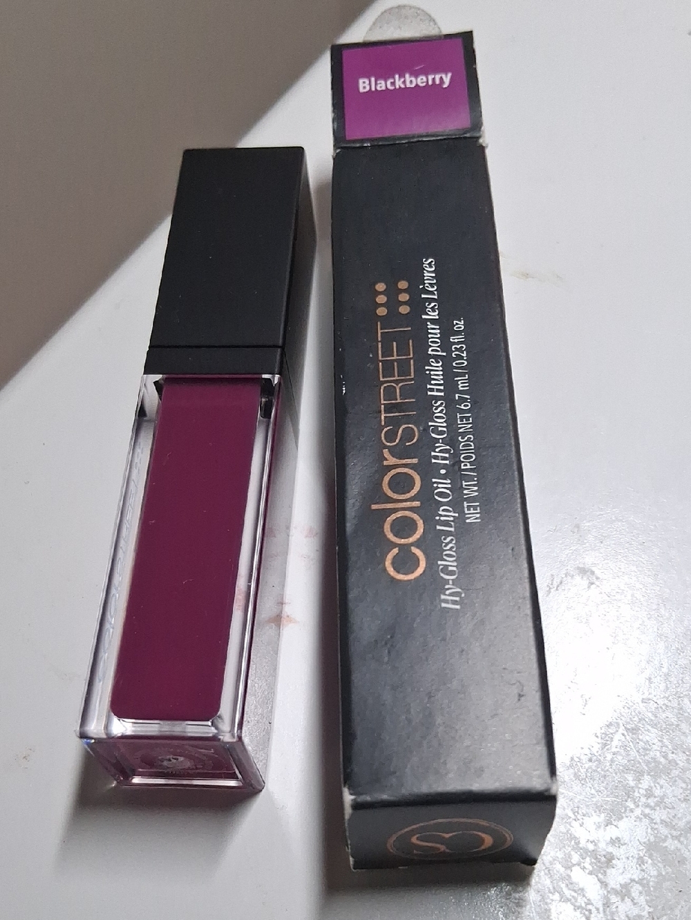 Color Street Blackberry Hydrating Lip Gloss